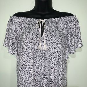 NWT - Women’s Chaps Peasant Top